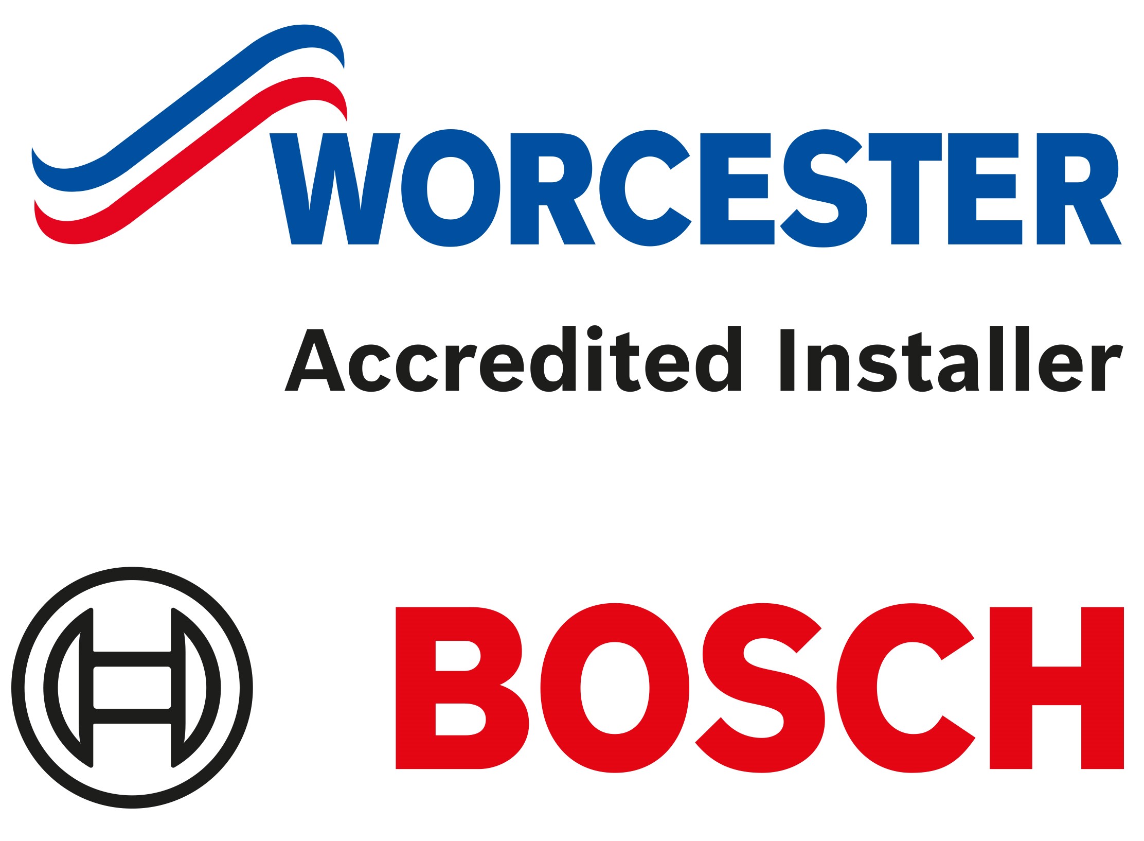 Worcester Bosch Rounded Logo WHITE